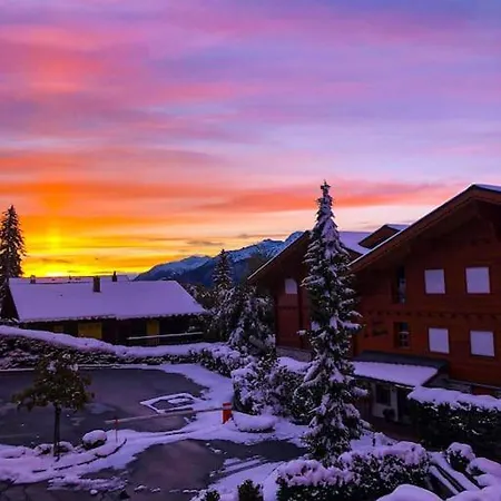 Cosy Au Calme Avec Terrasse Vue Sur Alpes Crans-Montana