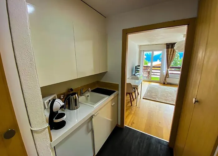 Cosy Au Calme Avec Terrasse Vue Sur Alpes Апартаменты *